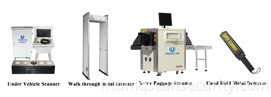 Traversez la porte en métal avec le testeur multifonctionnel de scanner de température infrarouge